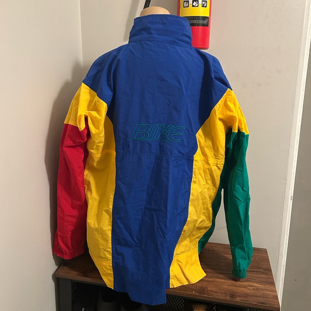 Colorful Men's Windbreaker Jacket - Picture 2 of 2